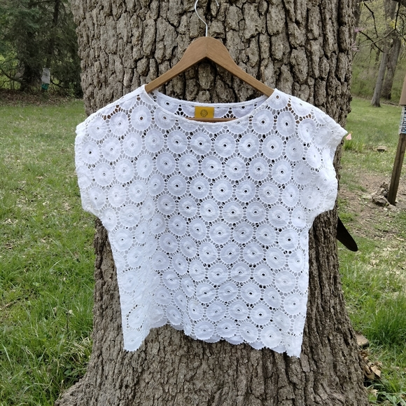Ruby Rd. Tops - ⬇️ Price Drop!⬇️ Ruby Rd Lace Blouse in size 8
